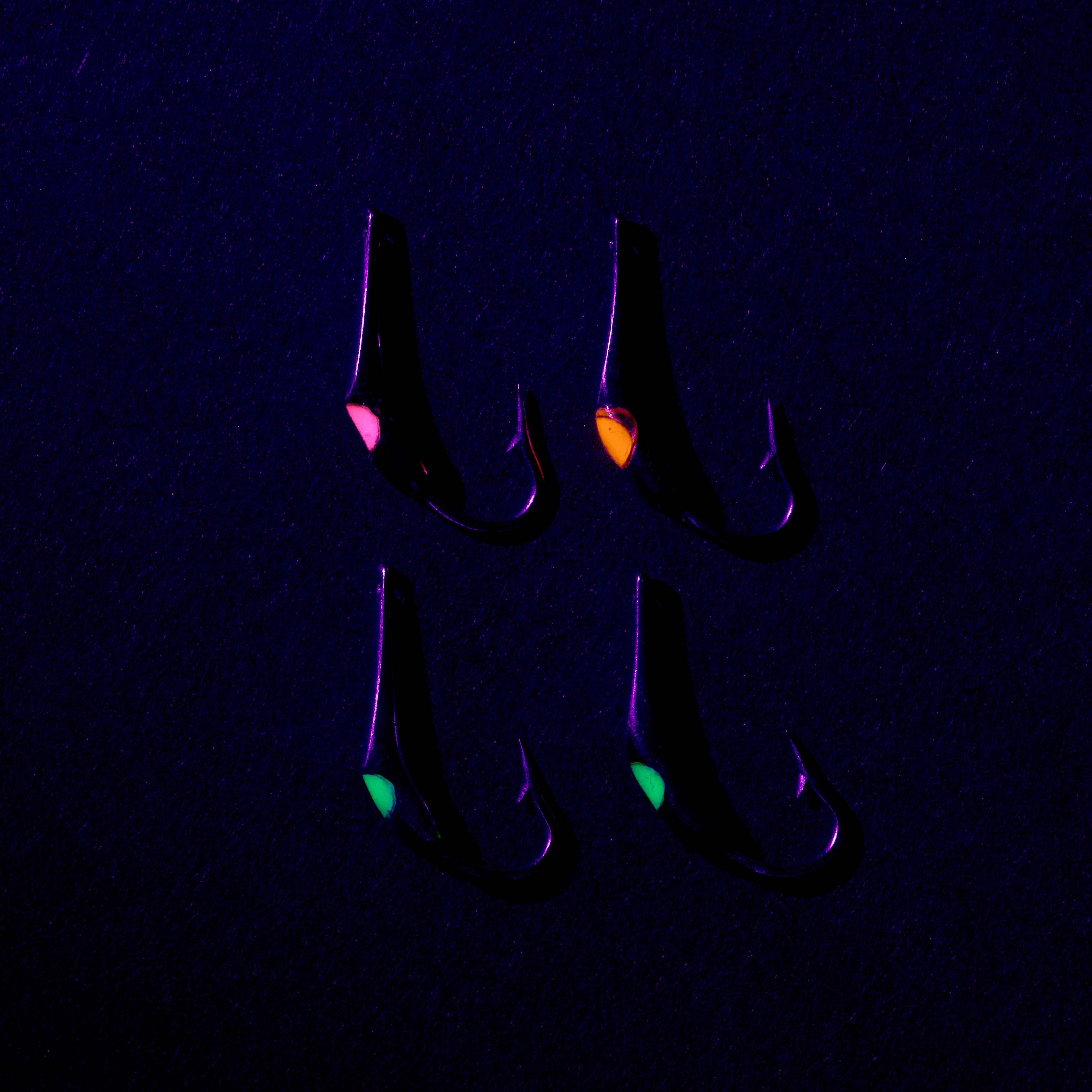 Блесна Флэш мормышка UV