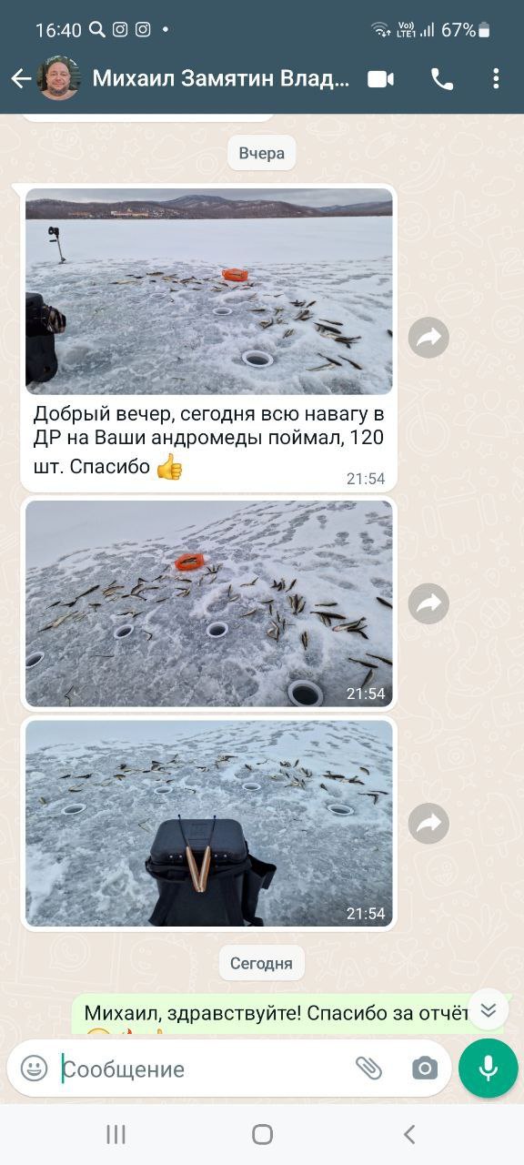 Блесна Андромеда (золото 18 карат)