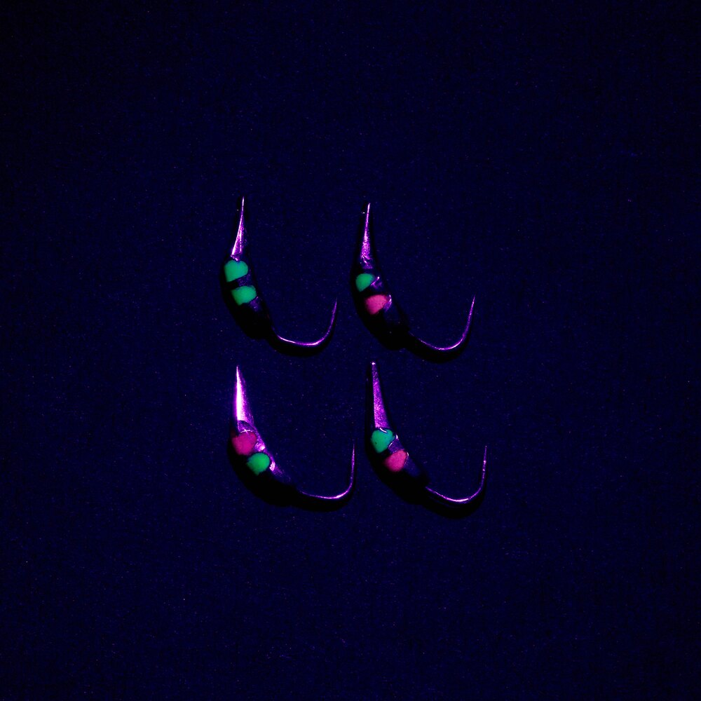 Блесна Гусеница мелкая UV 1 см